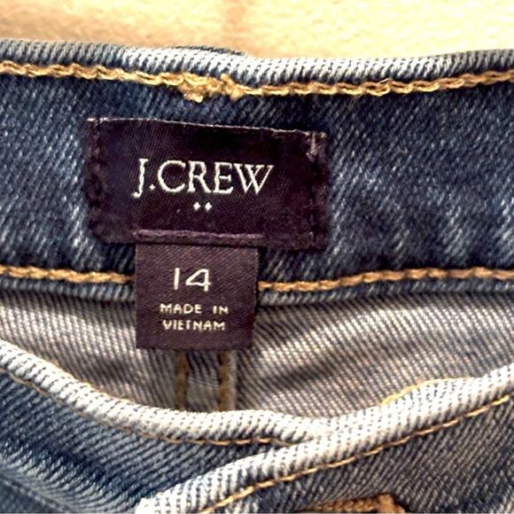 J. Crew Classic Blue Denim Skirt Size 14 - Picture 3 of 9